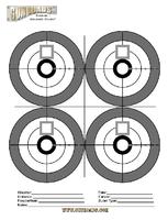 m4 bzo target pdf - target handgun range and targets pinterest handgun ...